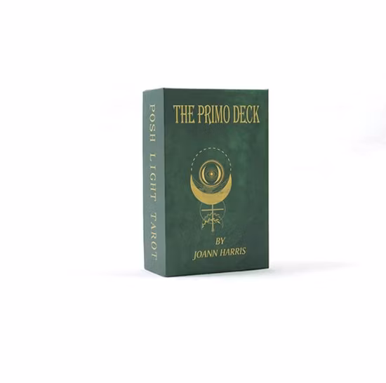 Jogo de cartas de tarô Oracle personalizado com tampa inferior