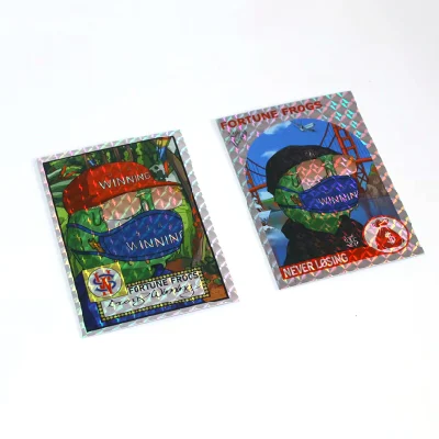 Cartão colecionável para impressão de cartas de baralho personalizadas